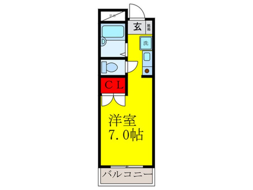 間取図 ﾒｿﾞﾝｴﾙｱﾝﾄﾞｼﾞｮｲ