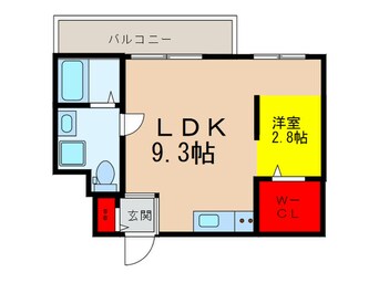 間取図 コスモクレスト柴島