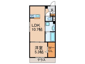 間取図 WEST GARDEN HILLS