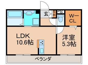 間取図 WEST GARDEN HILLS