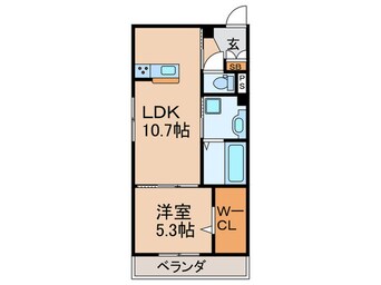 間取図 WEST GARDEN HILLS