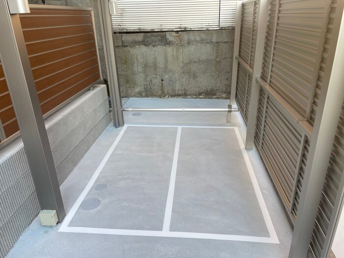 バイク置き場 WEST GARDEN HILLS