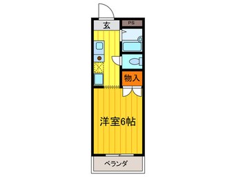 間取図 レスポワールマンション