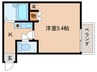 ﾌﾟﾗｻﾞﾀﾞｲｴ-瀬田 1Kの間取り