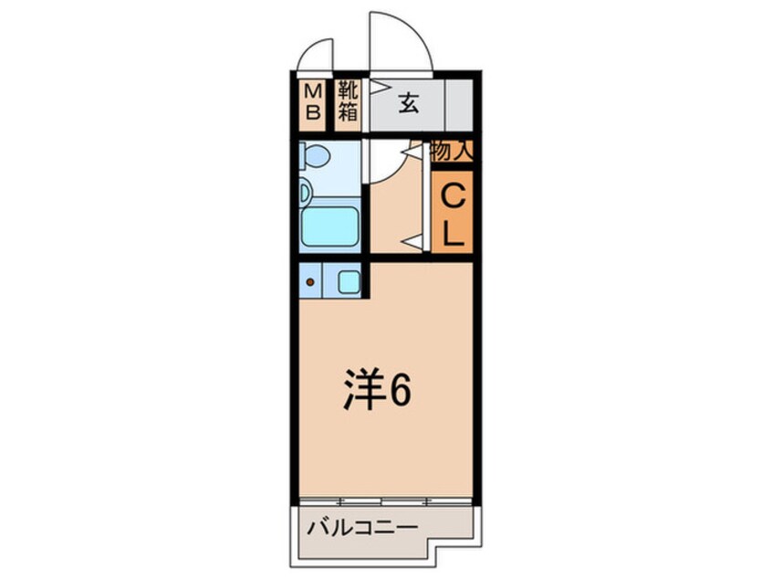 間取図 瑠璃甲東園