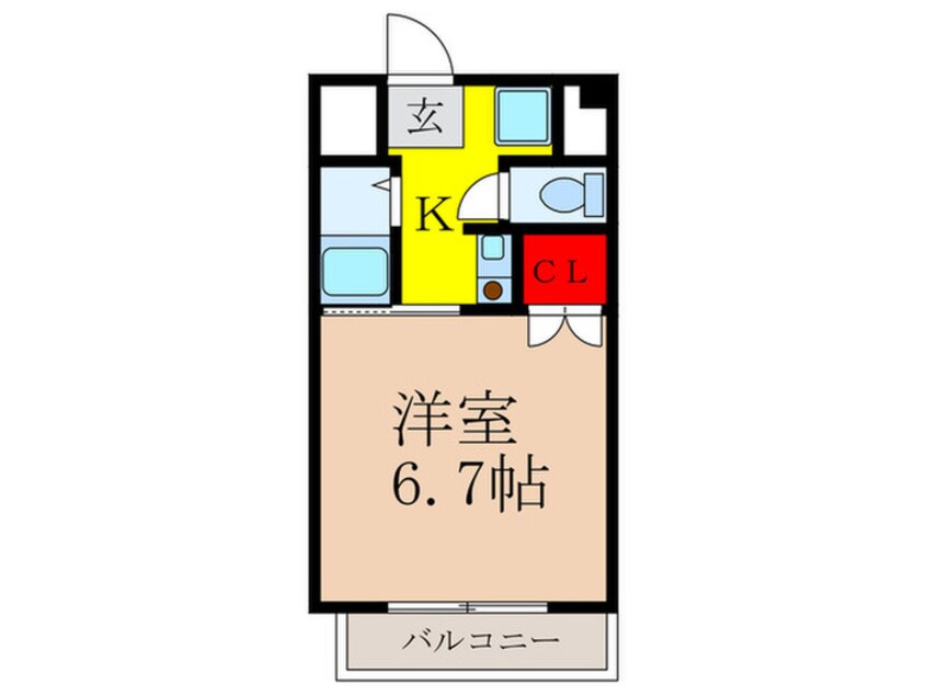 間取図 グランフォーレ２１
