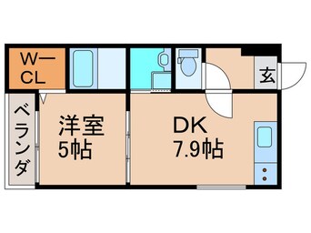 間取図 フジパレス沢ノ町駅南