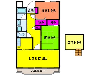 間取図 オリーブ阪南