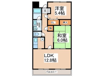 間取図 オリーブ阪南