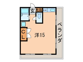 間取図 芦屋川マンション