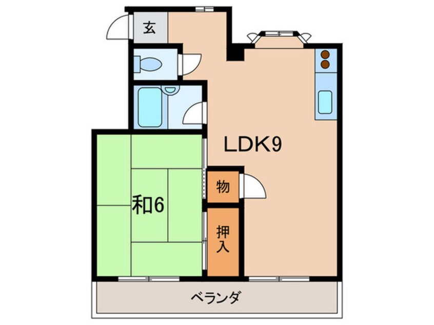 間取図 ハイツ南甲子園