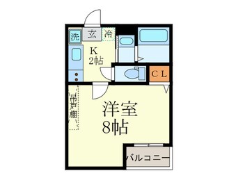 間取図 SAMSQUARE西陣