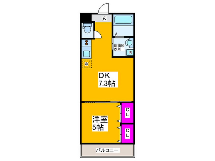 間取図 Ｒｅｇｉｎａ．Ⅰ　７番館