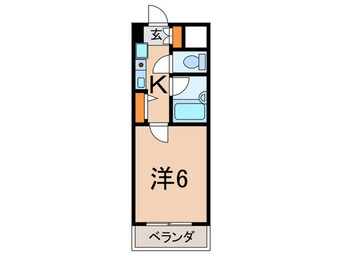 間取図 エスリード新神戸(507)