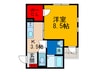 F+style小路東 1Kの間取り