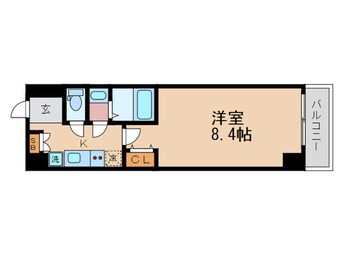 間取図 ウインドベル二条駅