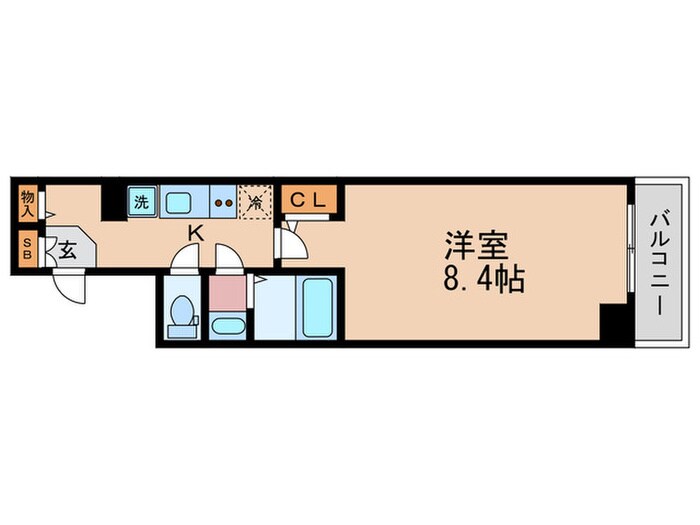 間取り図 ウインドベル二条駅