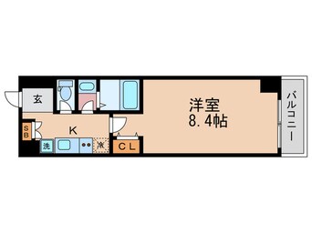 間取図 ウインドベル二条駅