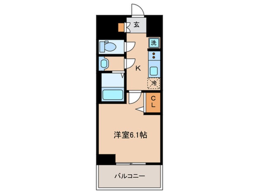 間取図 プレサンス大津京町ベルリーヴァ