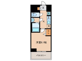 間取図 プレサンス大津京町ベルリーヴァ