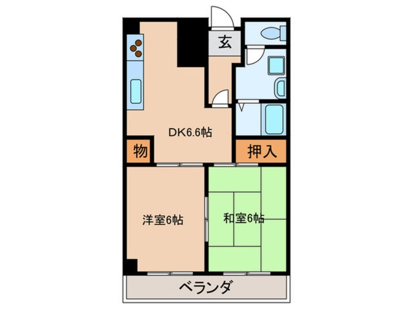 間取図 エトワールすみいち