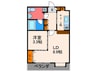 サイト祇園八坂 1LDKの間取り