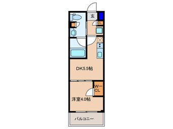 間取図 ザ・パークハビオ同心