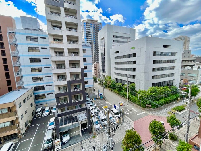 室内からの展望 ザ・パークハビオ同心