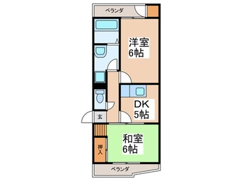 間取図 パ－クハイツ１１