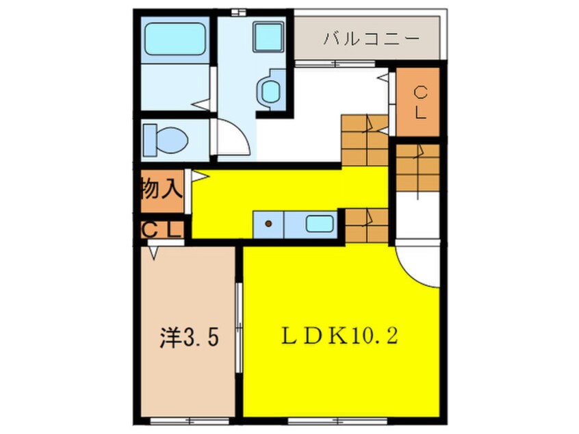 間取図 プレミアム西明石