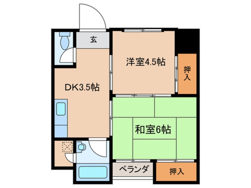 間取図 マンション長等