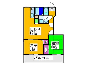 間取図 ジューヌ森