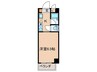 リヴァ－ジュ須磨 1Kの間取り