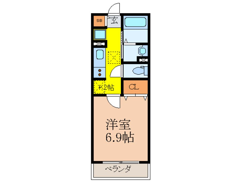 間取図 ネオグランデ吹田