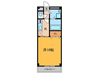 間取図 アンプル－ルフェ－ルヒカリ櫻代
