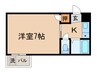 アトレ堺町 1Kの間取り