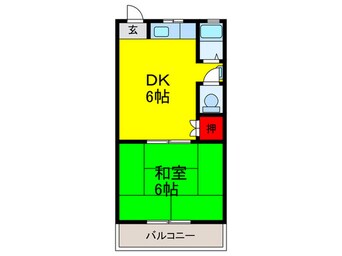 間取図 ポインセチア