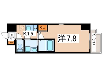 間取図 グランカーサ天王寺ＥＡＳＴ