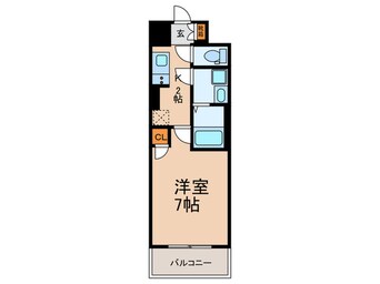 間取図 グランカーサ天王寺ＥＡＳＴ