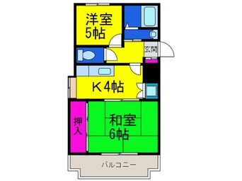 間取図 ドミ－ル樋口