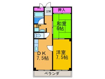 間取図 第３大朋マンション