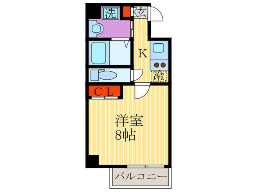 間取図 グランドパレス大宮五条