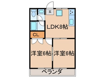 間取図 ジュネサンライズ