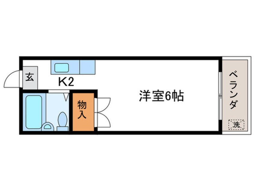 間取図 ア－バンフラット