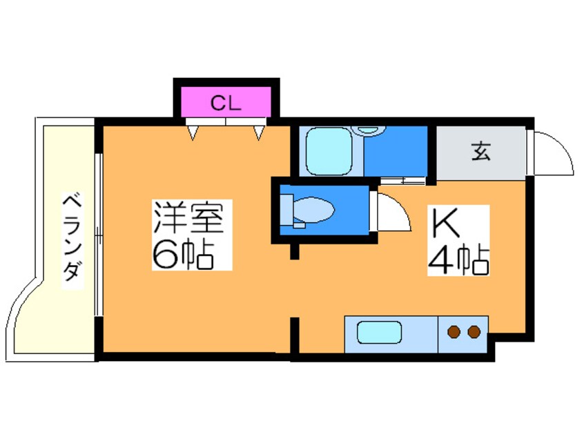 間取図 コ－ポモントレ－