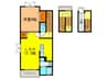 プラセール宝塚Ⅱ 1LDKの間取り