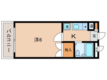 間取図 イーストドミトリーⅡ