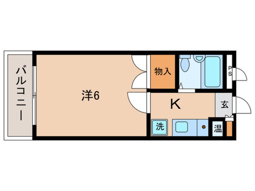 間取図 イーストドミトリーⅡ