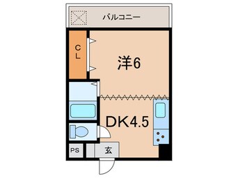 間取図 甲南六甲ハイム（302）