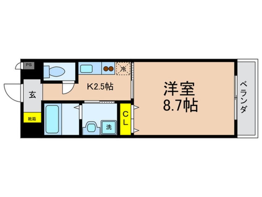 間取図 グリーンミモザ小林